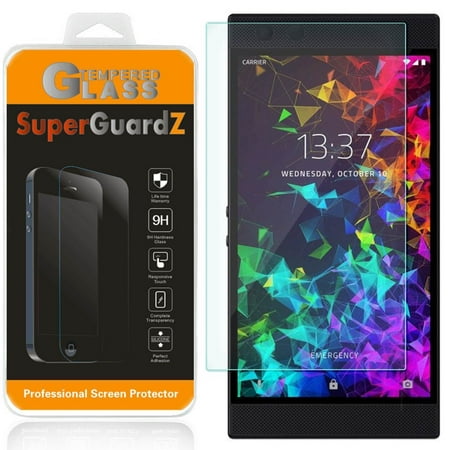 For Razer Phone 2 / Razer Phone - SuperGuardZ Tempered Glass Screen Protector, 9H, Anti-Scratch, Anti-Bubble, Anti-Fingerprint