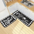 thumbnail image 4 of Retro Honey Bees Wildflowers Kitchen Mat Set of 2 Anti-Fatigue Kitchen Rug Set Non Slip Foam Cushioned Kitchen Runner Rugs and Mats Comfort Standing Mat for Farmhouse Doormat Laundry, 4 of 6
