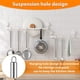 thumbnail image 4 of Juego de 5 utensilios de cocina, cucharas y espátulas de acero inoxidable resistentes al calor, 4 of 5