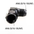 thumbnail image 1 of 90 Degree Female AN6 8 10 Swivel Adapters for Male Oil Fuel Fitting Anodized Aluminum Adapter~3096, 1 of 1