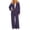 Purple #113, variant on Women's 2 Piece Zip Up Hoodie Set Long Sleeve Sweatshirt and Wide Leg Pants Relaxed Casual Fall Fleece Lounge Set