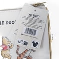 thumbnail image 3 of Mad Beauty Winnie the Pooh Cosmetic Bag, Clear PU with Gold Zip, 3 of 4