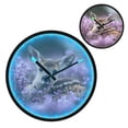 thumbnail image 2 of Indoor 12' Voice-Activated Luminous Decoration Wall Clock With LED Night Light A Beautiful Sight, 2 of 8