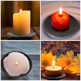 thumbnail image 4 of 2 portavelas de placa de hierro, candelabros de metal, base de pedestal para velas, 4 of 6