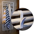 thumbnail image 4 of Fiudx Gancho para Radiador, Diseño Duradero de Acero Inoxidable, Instalación Sin Taladros, Gran Capacidad de Carga, Uso Flexible, Solución para Organizar El Hogar, Baño, Cocina y Dormitorio, 18 G, 1, 4 of 6