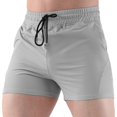 thumbnail image 1 of Aqestyerly Men's Sports Training Shorts Quick Drying Breathable Fitness Running Shorts Three Minute Design, 1 of 5