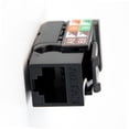 thumbnail image 5 of Cat6A Keystone Jack - 110 Style (Black) By FireFold, 5 of 5