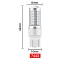 thumbnail image 1 of T20-7443 Red Light Car LED Bulbs – Reverse, Driving, Turn Signal, and Brake Lights (2 pcs), 1 of 3