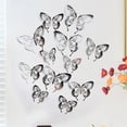 thumbnail image 3 of Stickers and Decals Aqestyerly 3D Color Stereo Butterfly Personality Creative Living Room Bedroom Wall Stickers, 3 of 6