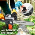 thumbnail image 6 of SUSUchens 16 Inch Cordless Cordless Chainsaw,1800w Brushless Motor Electric Chainsaw,Battery Powered Chainsaw with 2 Batteries and Dual Port Rapid Charger Included, 6 of 9