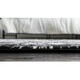 thumbnail image 5 of Rugs.com Oregon Collection Rug – 6 Ft Square Black And White Low-Pile Rug Perfect For Living Rooms, Kitchens, Entryways, 5 of 9