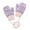 Purple, variant on REDARER Kids -Lined Knit Mittens | Thermal Winter Gloves with Cartoon Print & Neck Lanyard | Cold Weather Handwear,2-6 Years