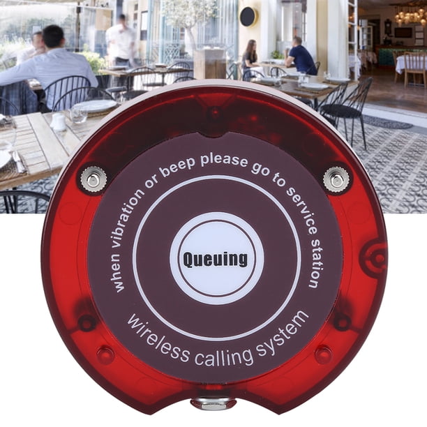Led Calling System Calling System, 433.92MHz Queue Calling System Pager Adapter Charging ...