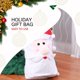 thumbnail image 3 of Matsuzay Bolsa de regalo de Papá Noel de Navidad con cordón, decoración de tela no tejida, bolsa de embalaje de dulces, envoltura de vacaciones para Kits de decoración para fiestas Matsuzay HA009276-00, 3 of 6