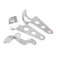 thumbnail image 5 of Soportes De Montaje Horquilla 2 Piezas Faro De Motocicleta Racer, 5 of 8