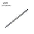 thumbnail image 3 of Unique Bargains 2pcs 2 en 1 Stylos à Écran Tactile Stylet Résistif avec des Pointes Capacitives de Résistance, Gris, 3 of 7