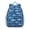 Sky-blue, variant on Backpack Showcasing Blue Shark and Ocean Wave Prints with Spacious Multi Pocket Organization for Business Essentials, Outdoor Adventures and Daily Carry