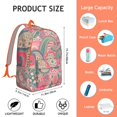 thumbnail image 5 of Boho Functional Paisley Backpack, Answers the Demand for a School Bag that Holds a Laptop, A Gift That Prioritizes Both Needs and Wants, 5 of 5