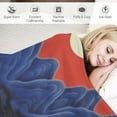 thumbnail image 3 of WERPE  Ultra Soft Flannel Bed Blankets Lightweight Cozy Throw Blanket Room Decor for Couch Sofa Bedroom Adults Bedding Lightweight Cozy Blanket Vaporwave Mountain Landscape White, 3 of 6