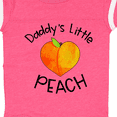 thumbnail image 4 of Inktastic Daddy's Little Peach Cute Peach Heart Boys or Girls Baby Bodysuit, 4 of 5