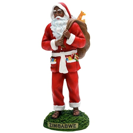 Pipka World of Santas Zimbabwe Santa Figurine #14019