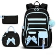 thumbnail image 4 of jiaxiM School Backpacks for Ages 5th 6th 8th 10th - Casual 3 In 1 Daypack Set With Lunch Tote School Bag for Primary School, Middle Elementary, High School, Park, Travel, Outdoor Recreation, 4 of 6