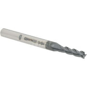 Accupro 12181907 Square End Mill: 9/64" Dia, 1/2" LOC, 3/16" Shank, 4 Flutes