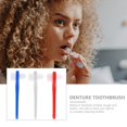 thumbnail image 4 of HLONK 6 Pcs Denture Toothbrush False Teeth for Braces Plastic, 4 of 6