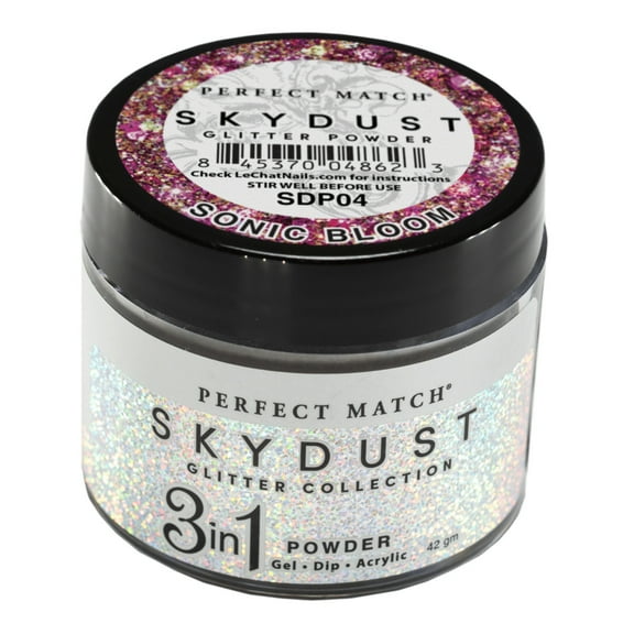 Perfect Match Glitter Powder Skydust Sonic Boom 42 gm #SDP04