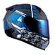 thumbnail image 3 of Casco para motociclista talla S integral storm azul navy matte azul Shaft, 3 of 5
