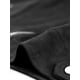 thumbnail image 5 of Chalecos de ante sintético para mujer de tallas grandes Agnes Orinda para invierno, chaleco de motocicleta con solapa y cremallera, color negro 2X, 5 of 6