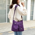 thumbnail image 2 of Bolso de hombro de tela de nailon, bolso de mensajero, bolso de viaje, bolso de mujer, moda casual, nailon impermeable, 2 of 6