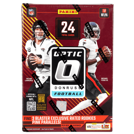 2024 Panini NFL Donruss Optic Football Blaster Box! (Pink Parallels!)