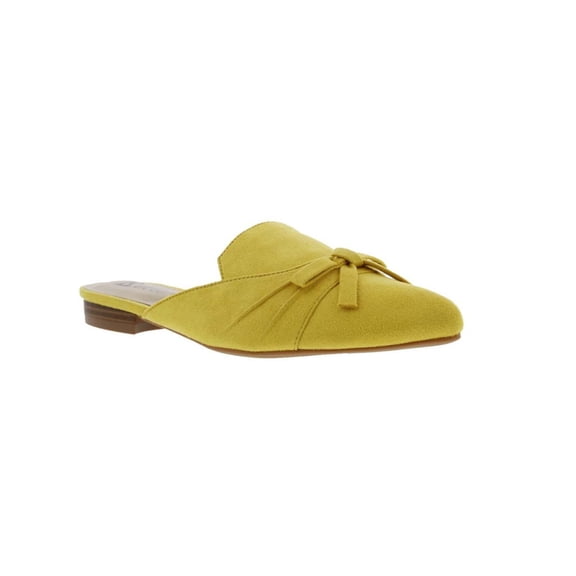 Bellini Flick Womens Comfort Slip On Mule 10 Yellow Microsuede