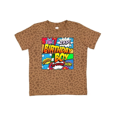 

Inktastic Birthday Boy Comic Book Gift Toddler Boy Girl T-Shirt