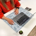thumbnail image 3 of Sussexhome Large Mouse Pad for Desk - Cotton Mousepad for Desktop, Table, Office Desk Pad - Thin, Light, Portable Laptop Mat for Computer Mice - Machine Washable, Non-Slip, Foldable - 18" x 24", 3 of 8