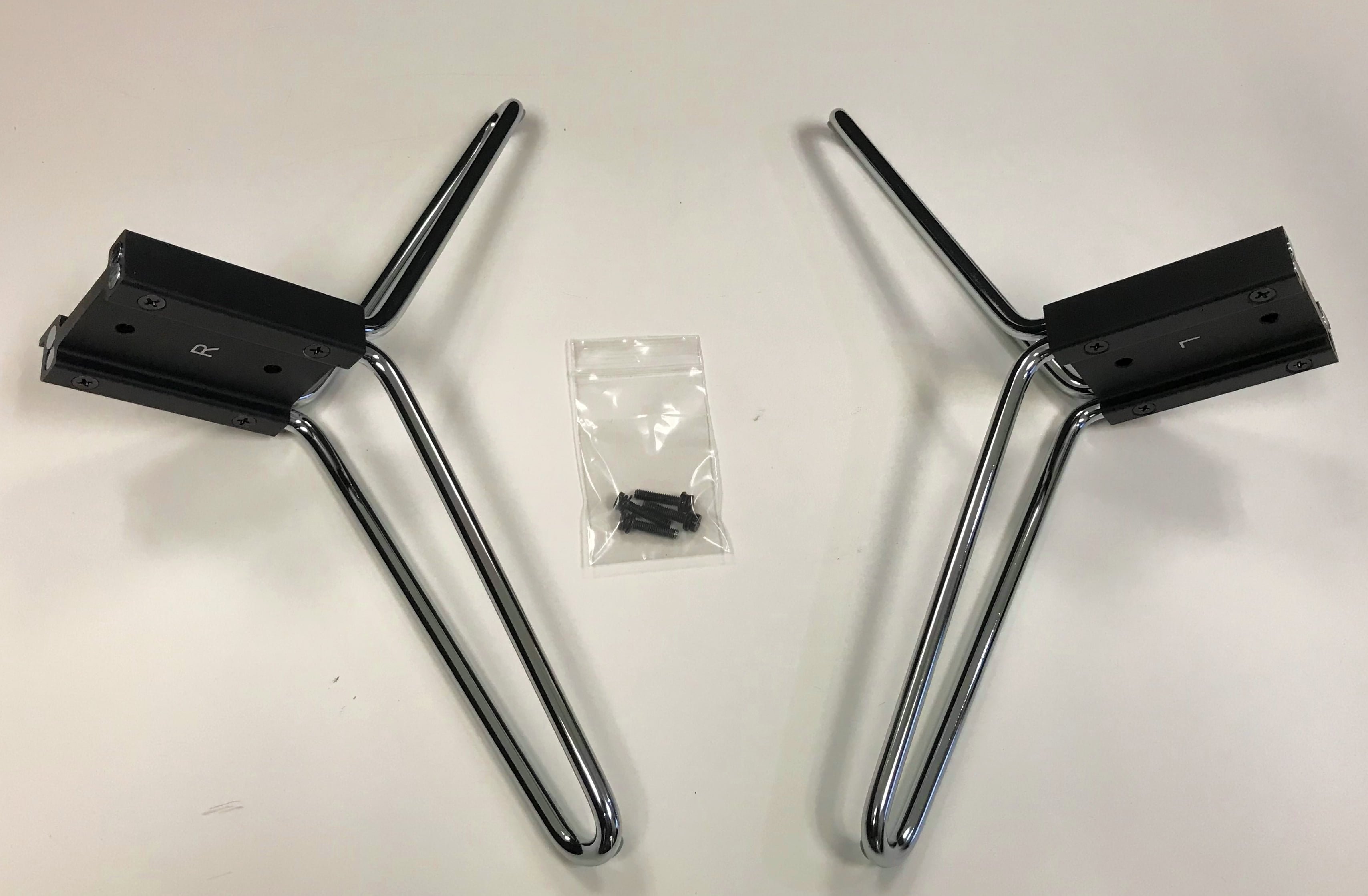 Vizio TV Base Legs Pedestal for M75E1, Screws Included