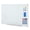 White, variant on 36"x24" Glass Dry Erase Board – Frameless Magnetic Glass Whiteboard, Tempered Writing Surface – Wall Mounted for Office Home School Conference