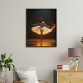 thumbnail image 4 of Paint By Numbers Kit for Adults Beginner - DIY Ballet Dancer Fiery Elegance Canvas Painting Kits for Adults, Frameless Paint By Number for Adults for Home Wall Decor 16x20 Inch, 4 of 7