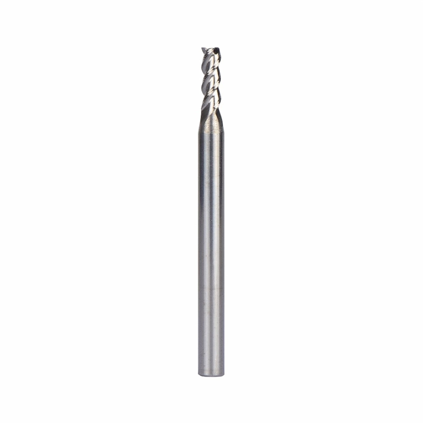 2pcs D3-4-50 Tungsten Steel End Mills 3 Flute Flattened Head Milling Cutters Carbide End Mills HRC45 Machining for Aluminum