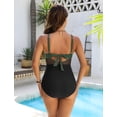 thumbnail image 3 of Traje de baño de una pieza Blooming Jelly, cobertura total, control de barriga, 3 of 6