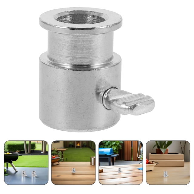 SOPOTUTU 2 Pcs Manchon d'Accessoire de Gril à Rôtissoire Ajustable pour une Répartition Uniforme de la Chaleur sur les Grils au Gaz