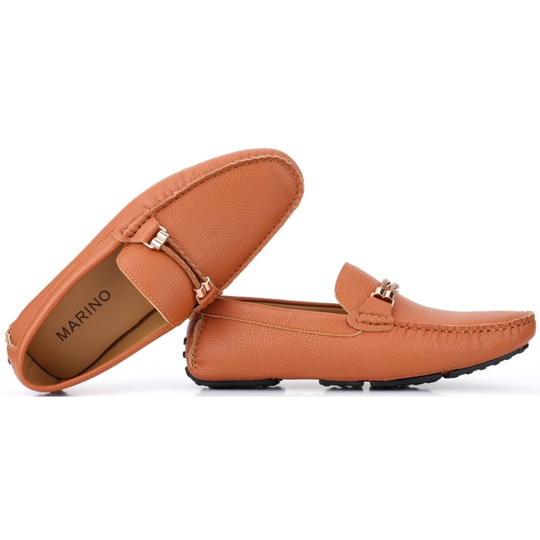 Leather Loafer Amazon Mens Moccasins Mio Marino Men's Casually