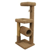 Angle View: Ware Kitty 64 in. Crows Nest Cat Tree