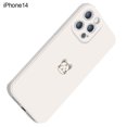 thumbnail image 2 of Phone Case Compatible with iPhone 14, Cute Design Rubber Liquid Silicone Cover and Soft Shell Lining, 2 of 5