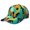 Minimalist, variant on Elegant Floral Snapback Hat - Classic Structured 6-Panel Design with Vintage Paisley Pattern