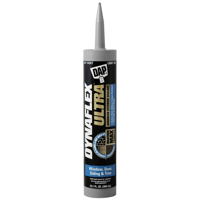 Sellador DAP Dynaflex Ultra Advanced para exteriores, color gris claro, 300 ml
