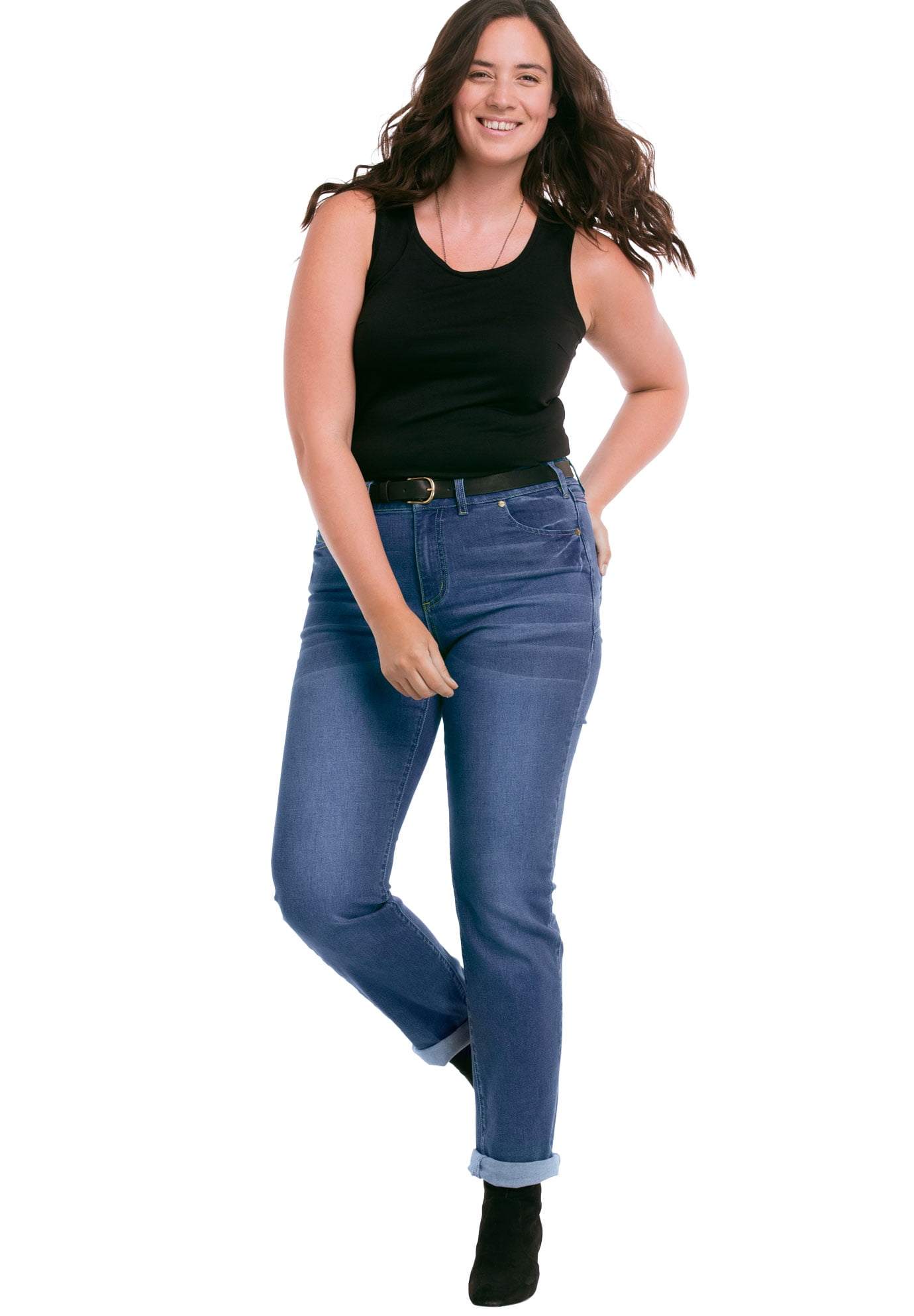 women's plus size jeans at walmart