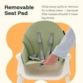 thumbnail image 6 of HARPPA 4-in-1 Convertible High Chair for Babies and Toddlers, Feeding Chair for Infant,Green, 6 of 13