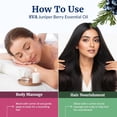thumbnail image 6 of SVA Juniper Berry Essential Oil – 4 Fl Oz – 100% Natural Juniper Oil - for Diffuser, Hair Care, Face, Skin Care, Aromatherapy, Scalp and Body Massage, Soap and Candle Making – with Dropper, 6 of 9